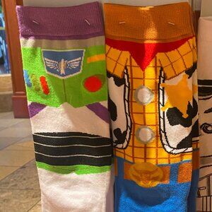 Buzz and Woody Socks